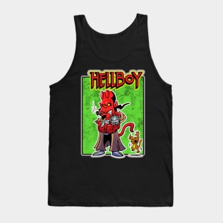 Hellboy with CATS Tank Top